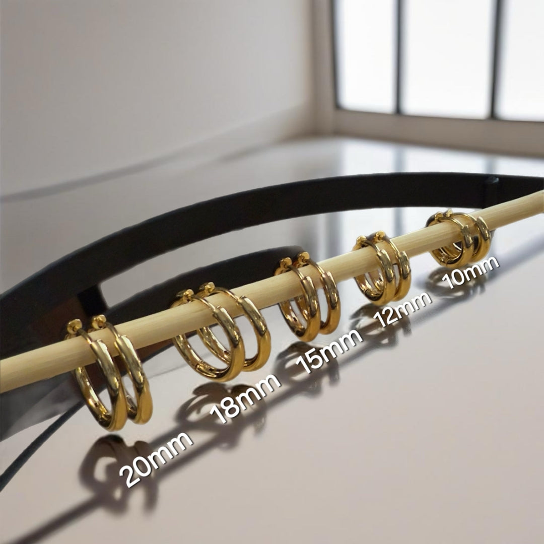 Classic Gold Hoop Earring