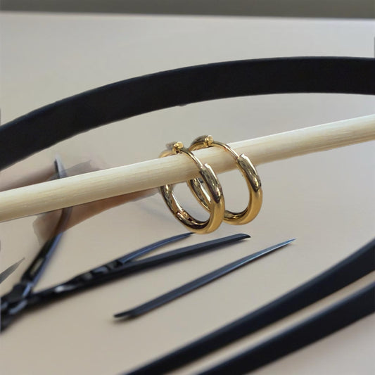 Classic Gold Hoop Earring