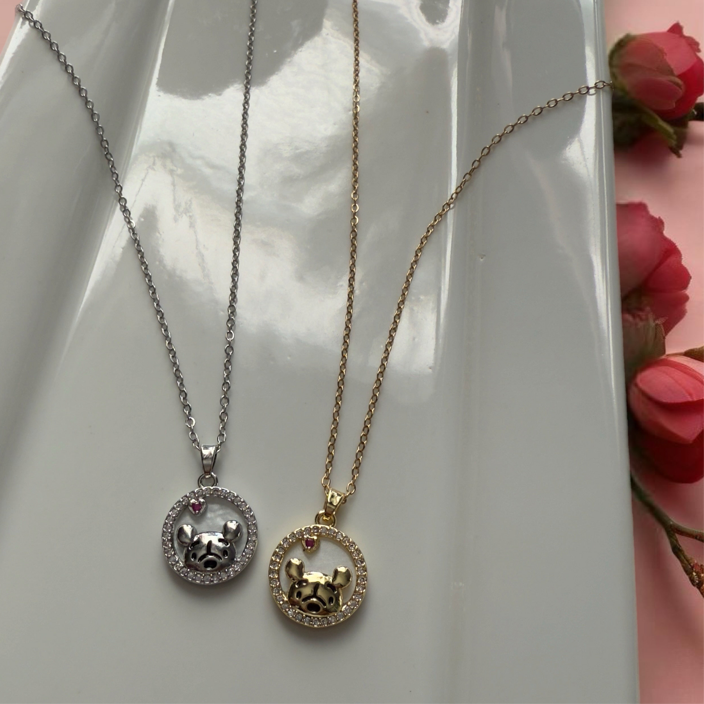 Winnie the Pooh Pendant Necklace