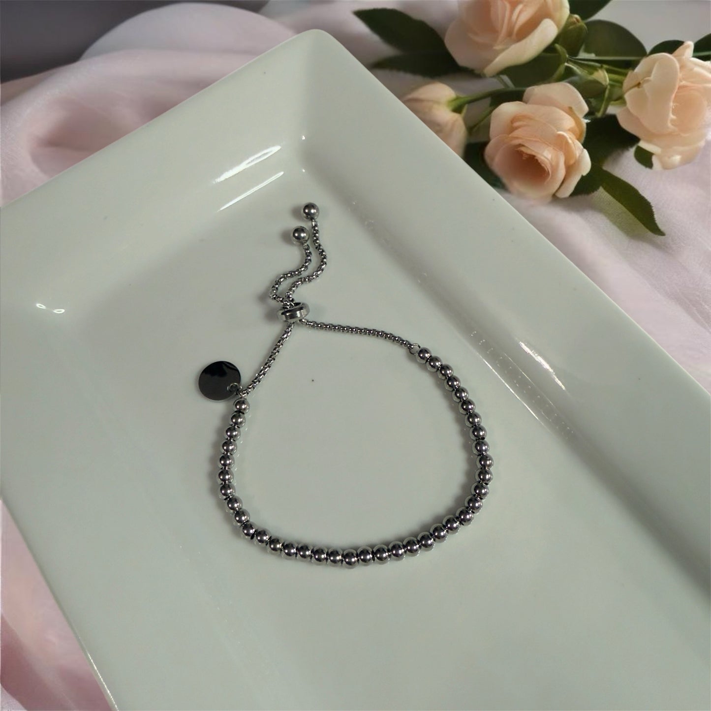 Adjustable Ball Link bracelet