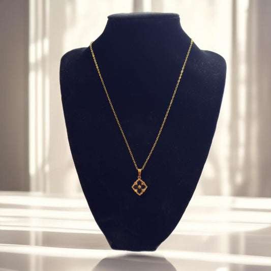 Vintage Flower Necklace