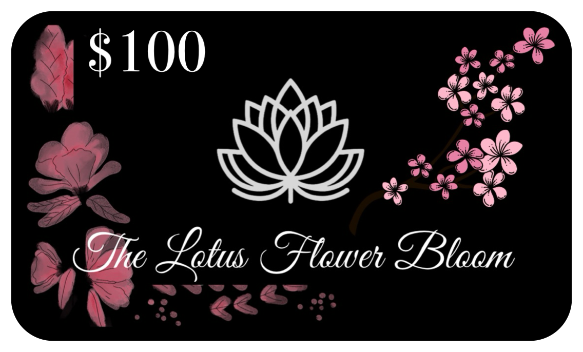 The Lotus Flower Bloom Gift Card