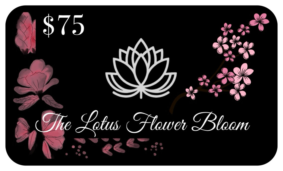 The Lotus Flower Bloom Gift Card