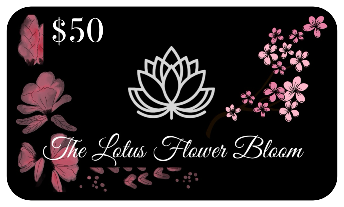 The Lotus Flower Bloom Gift Card