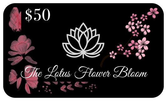 The Lotus Flower Bloom Gift Card
