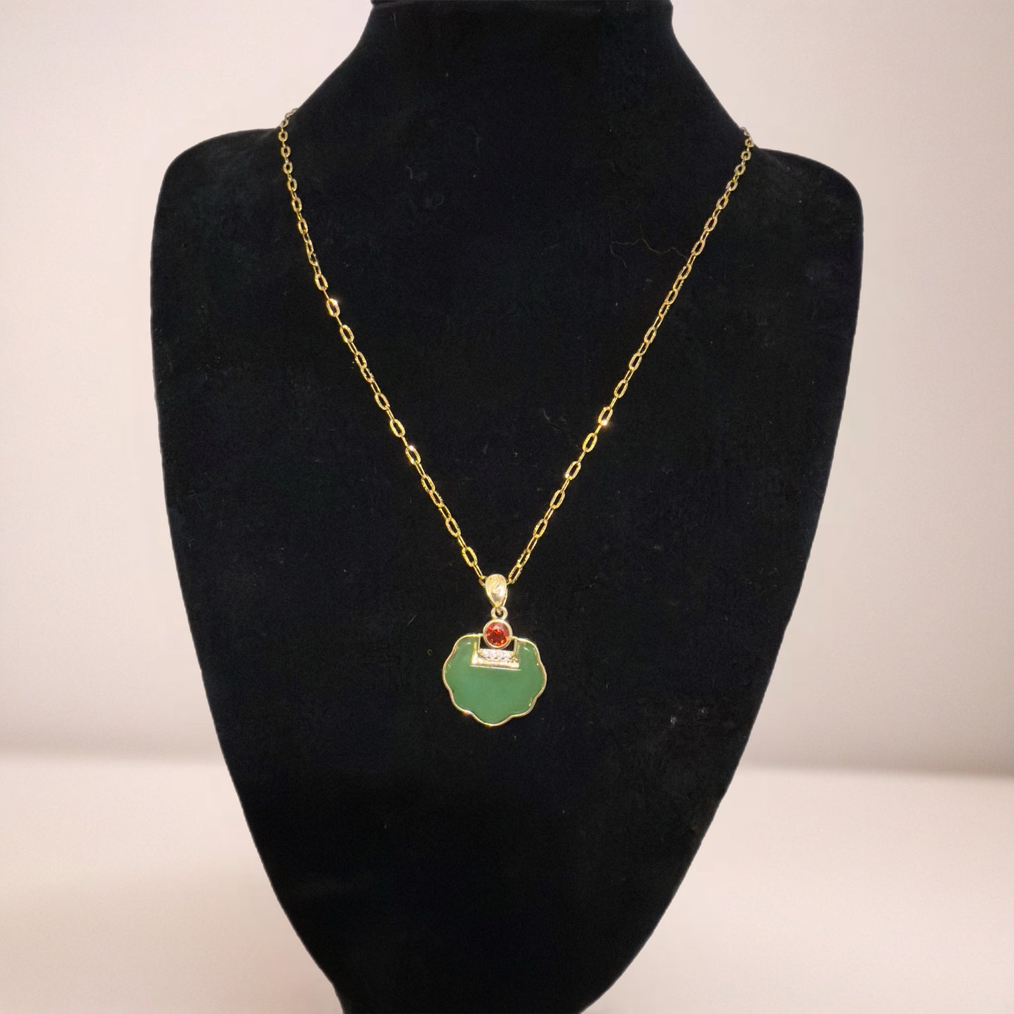 Billow Jade Necklace