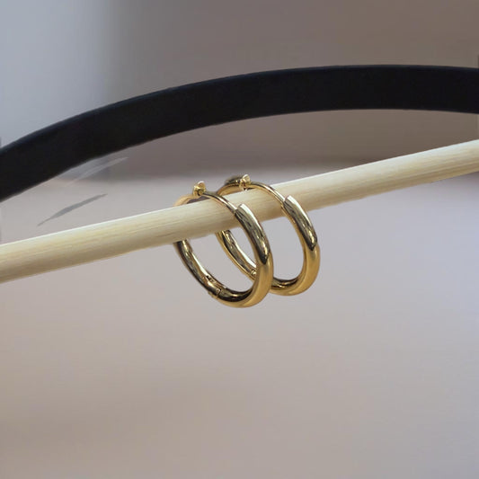Classic Gold Hoop Earring