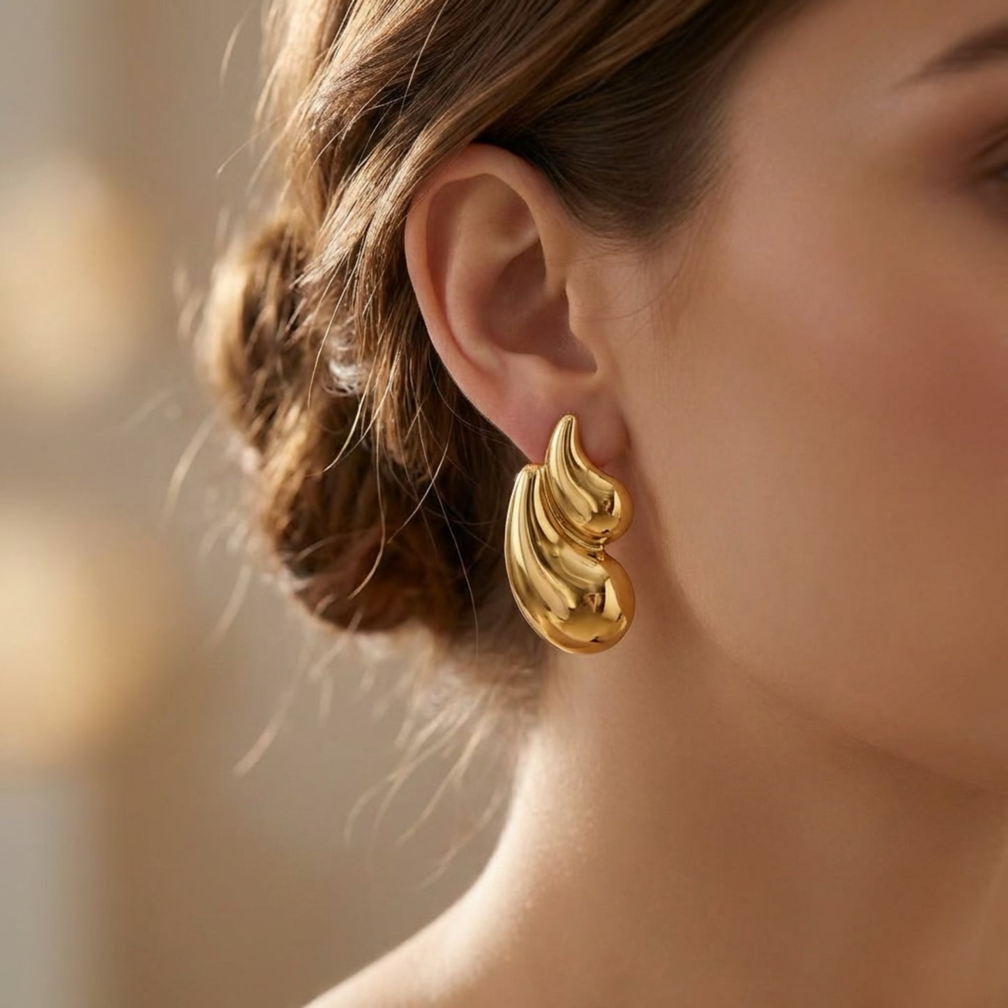 Bold in Gold Studs Collection (Limited)