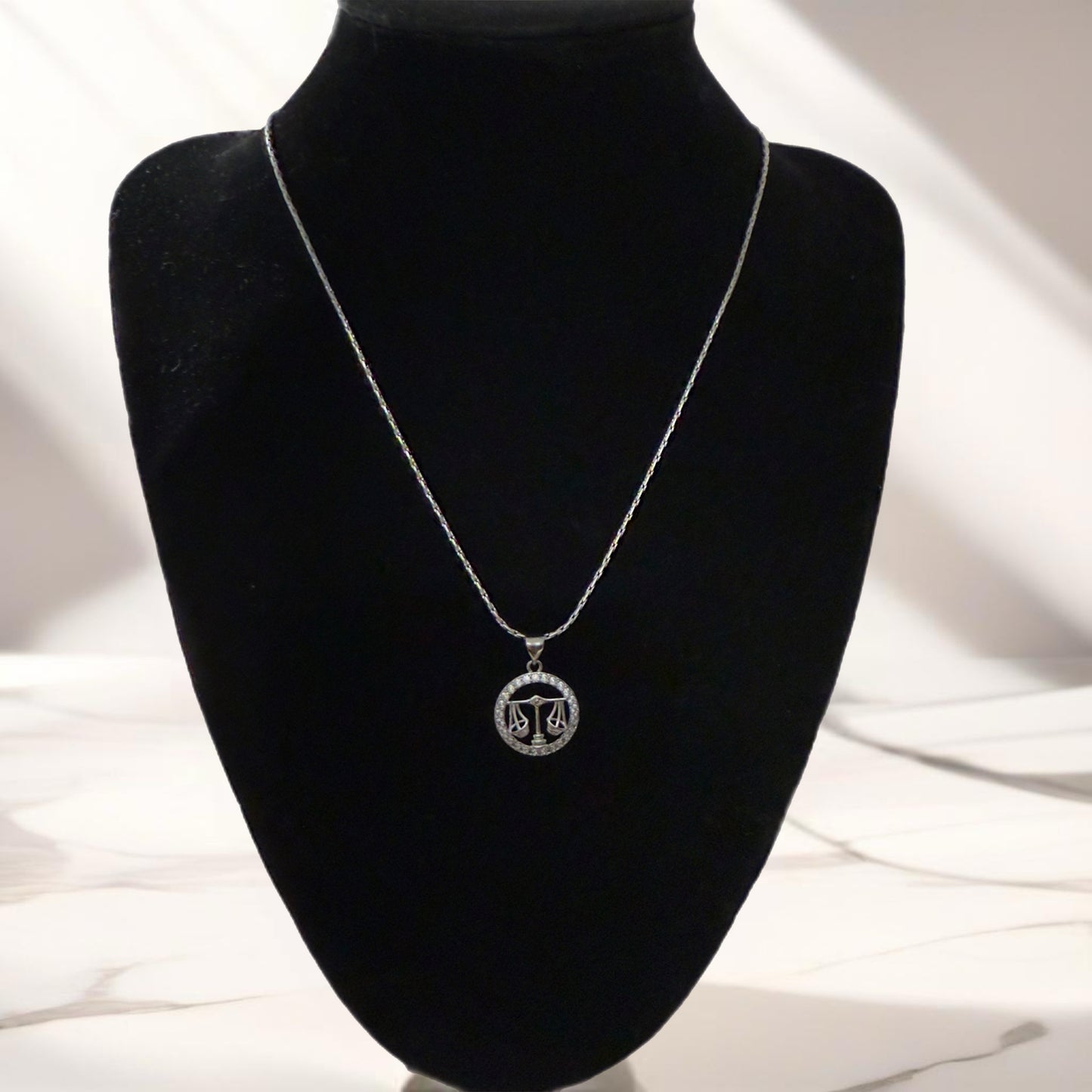 Silver Zodiac necklace