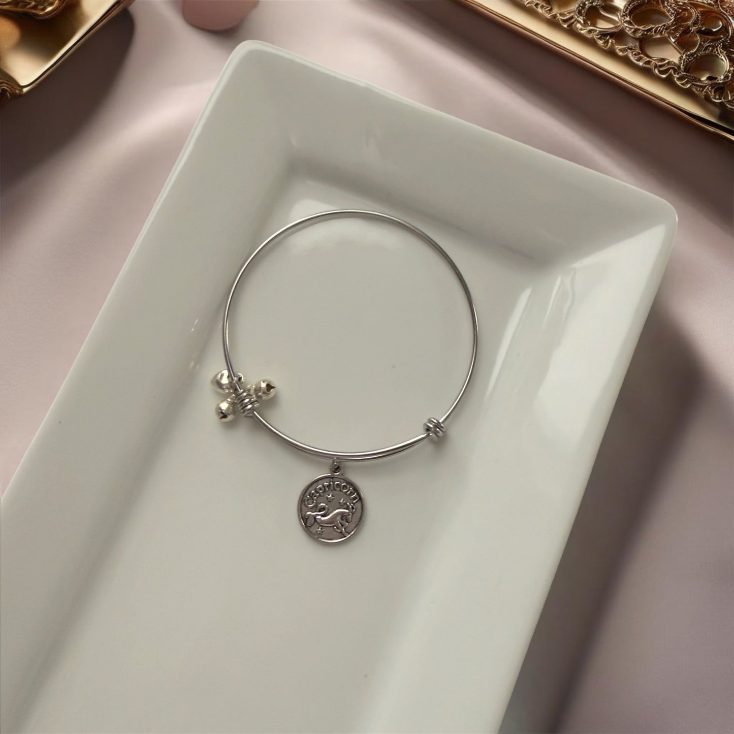 Zodiac Silver Bangle (Limited)