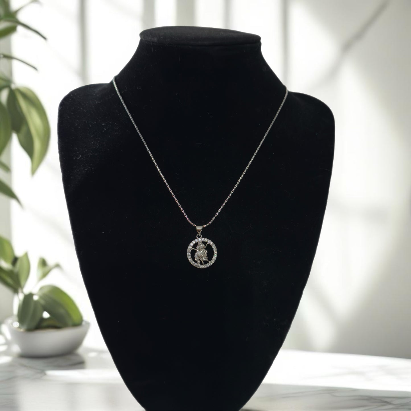 Silver Zodiac necklace