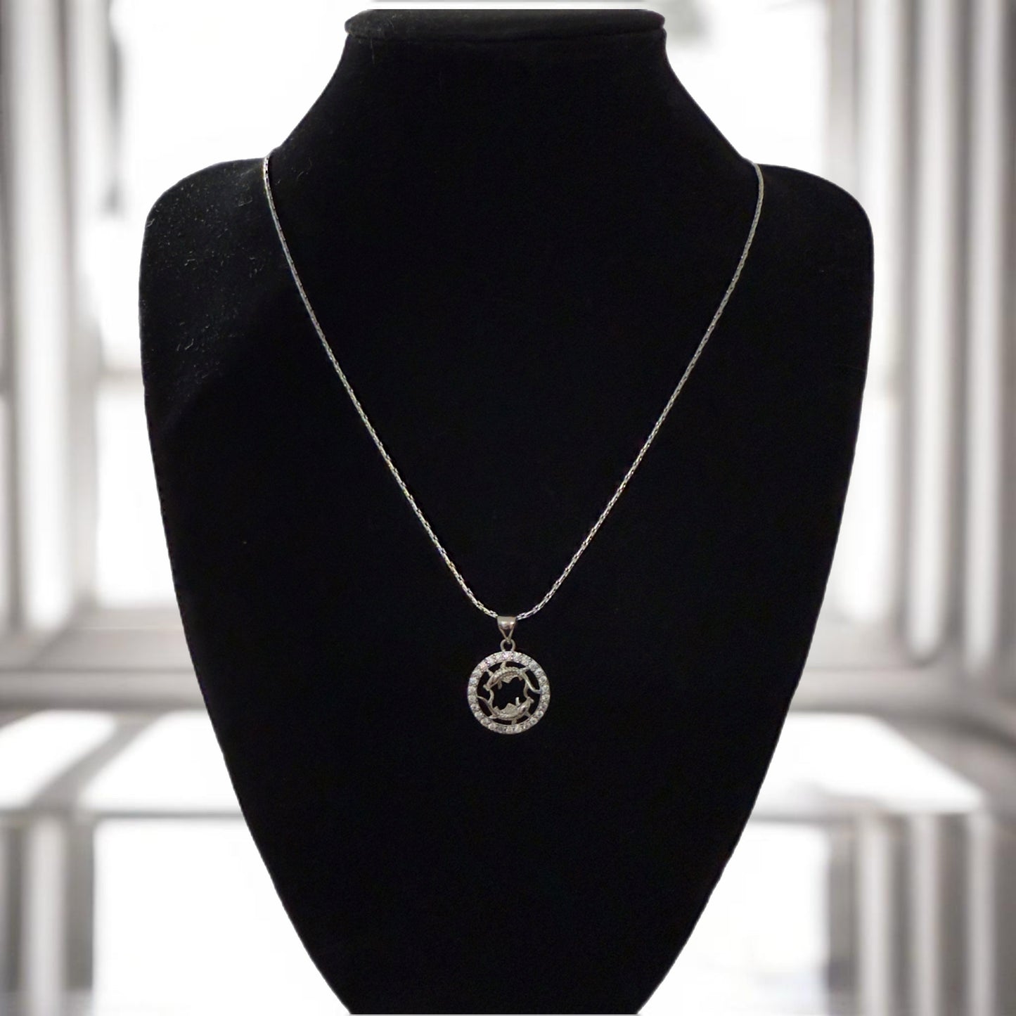 Silver Zodiac necklace