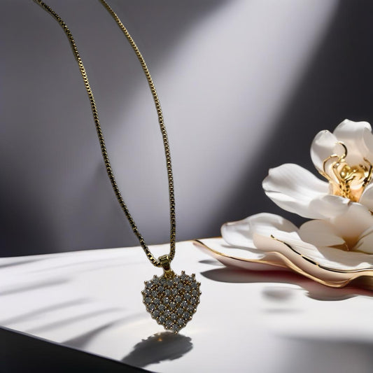 Diamond Heart Necklace