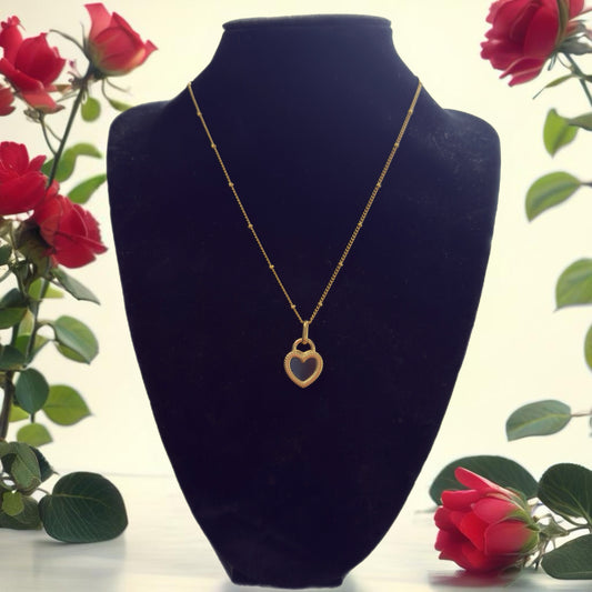 Reversible Heart Necklace