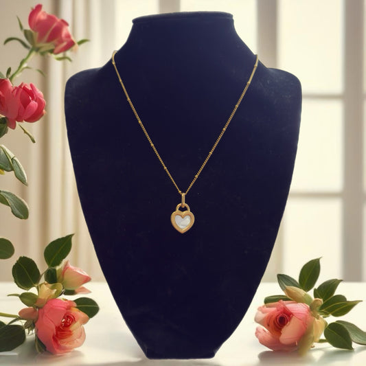 Reversible Heart Necklace