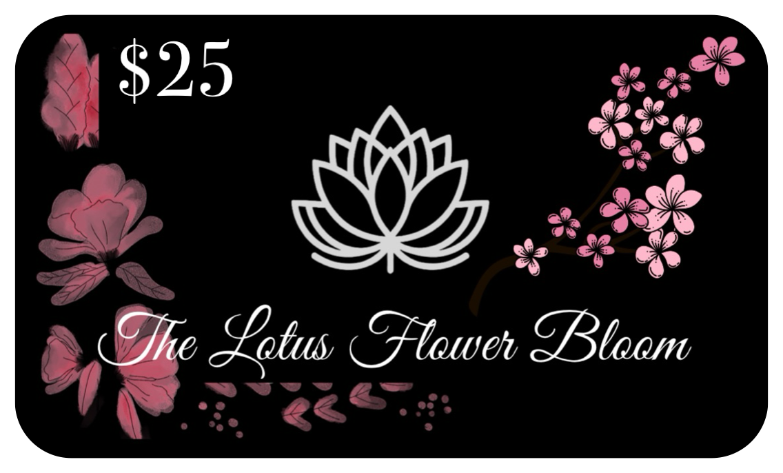 The Lotus Flower Bloom Gift Card