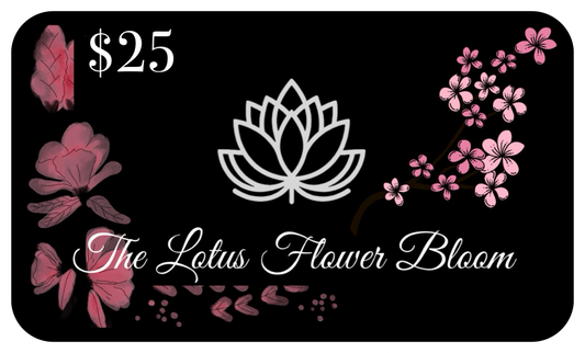 The Lotus Flower Bloom Gift Card