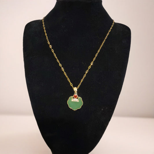 Billow Jade Necklace