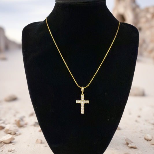Gold Cross Necklace
