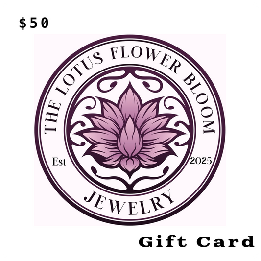 The Lotus Flower Bloom Gift Card