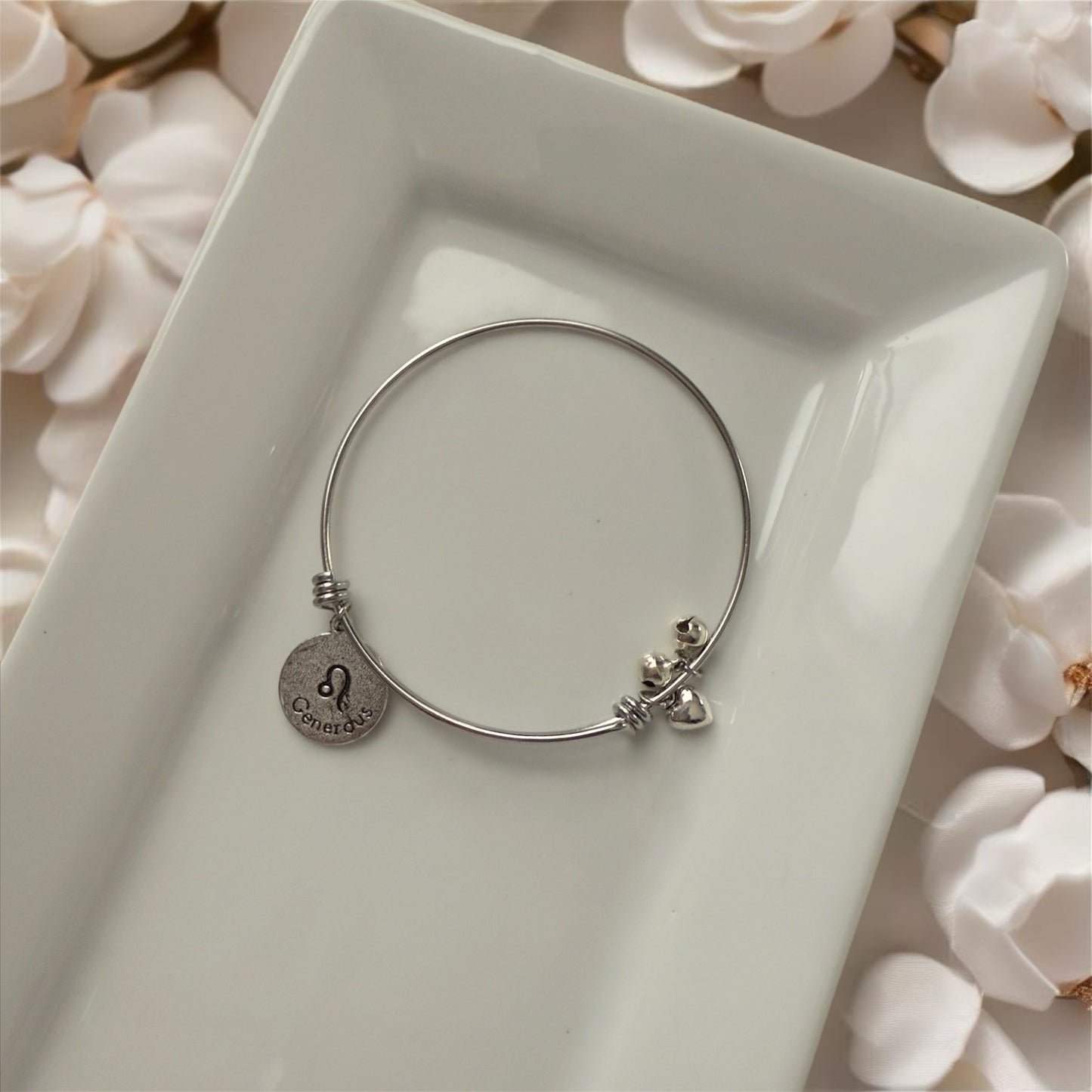 Zodiac Silver Bangle (Limited)