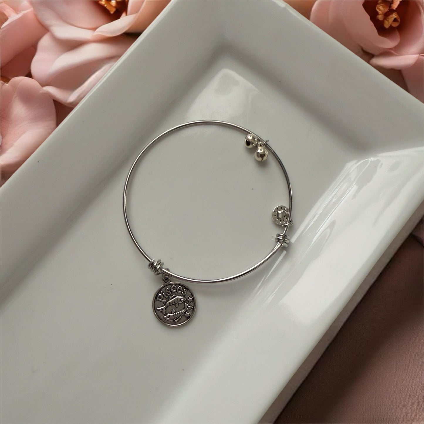 Zodiac Silver Bangle (Limited)