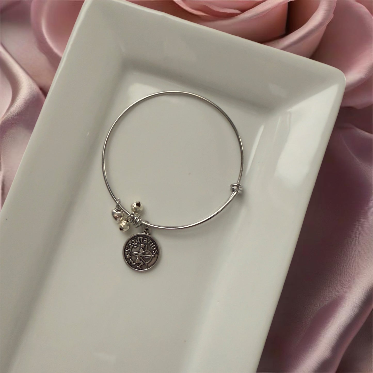 Zodiac Silver Bangle (Limited)